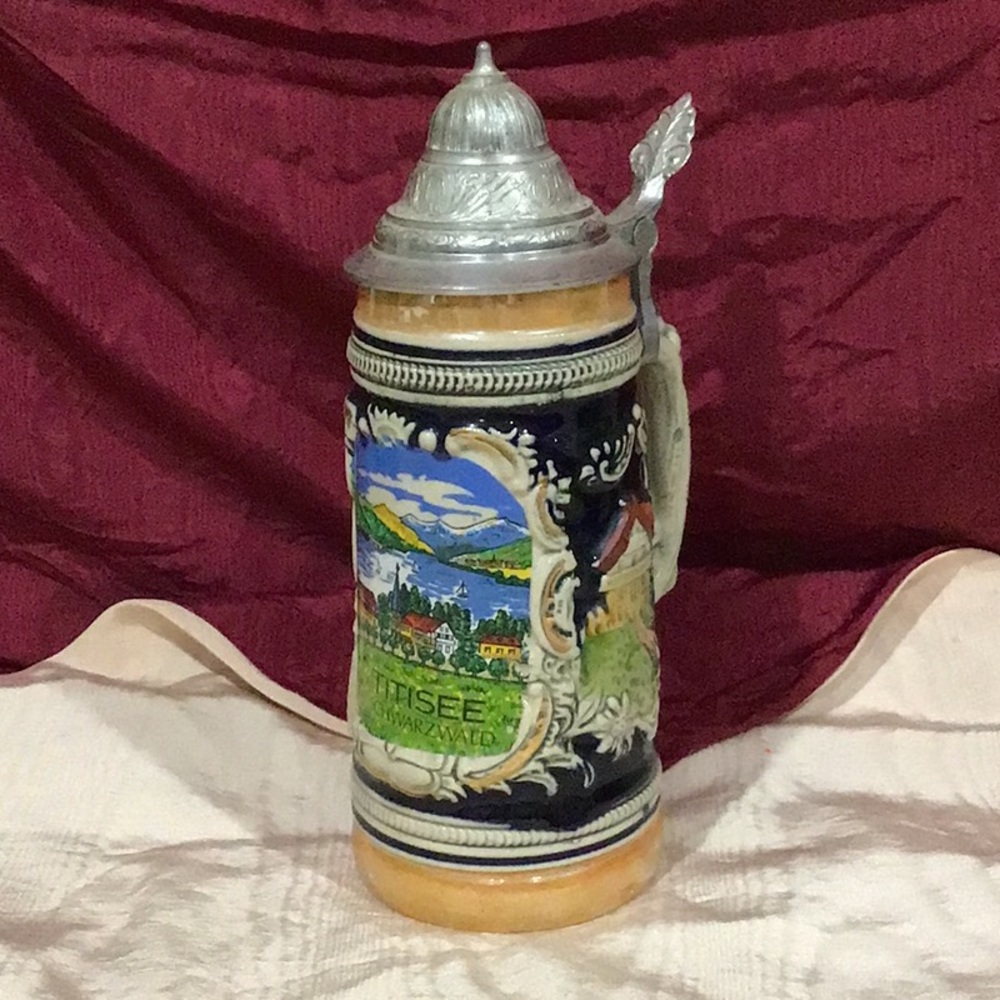 Vintage beer stein